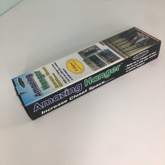 Closet Hangers Increase Space Clothes Organizer Storage Purses Belts - Picture 11 of 16